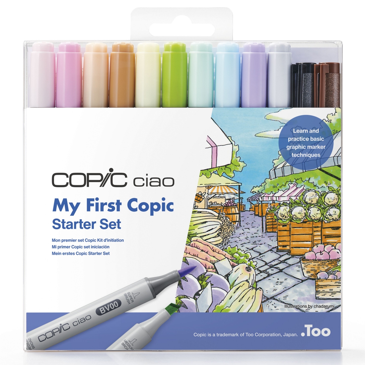Ciao My First Copic Starter Set