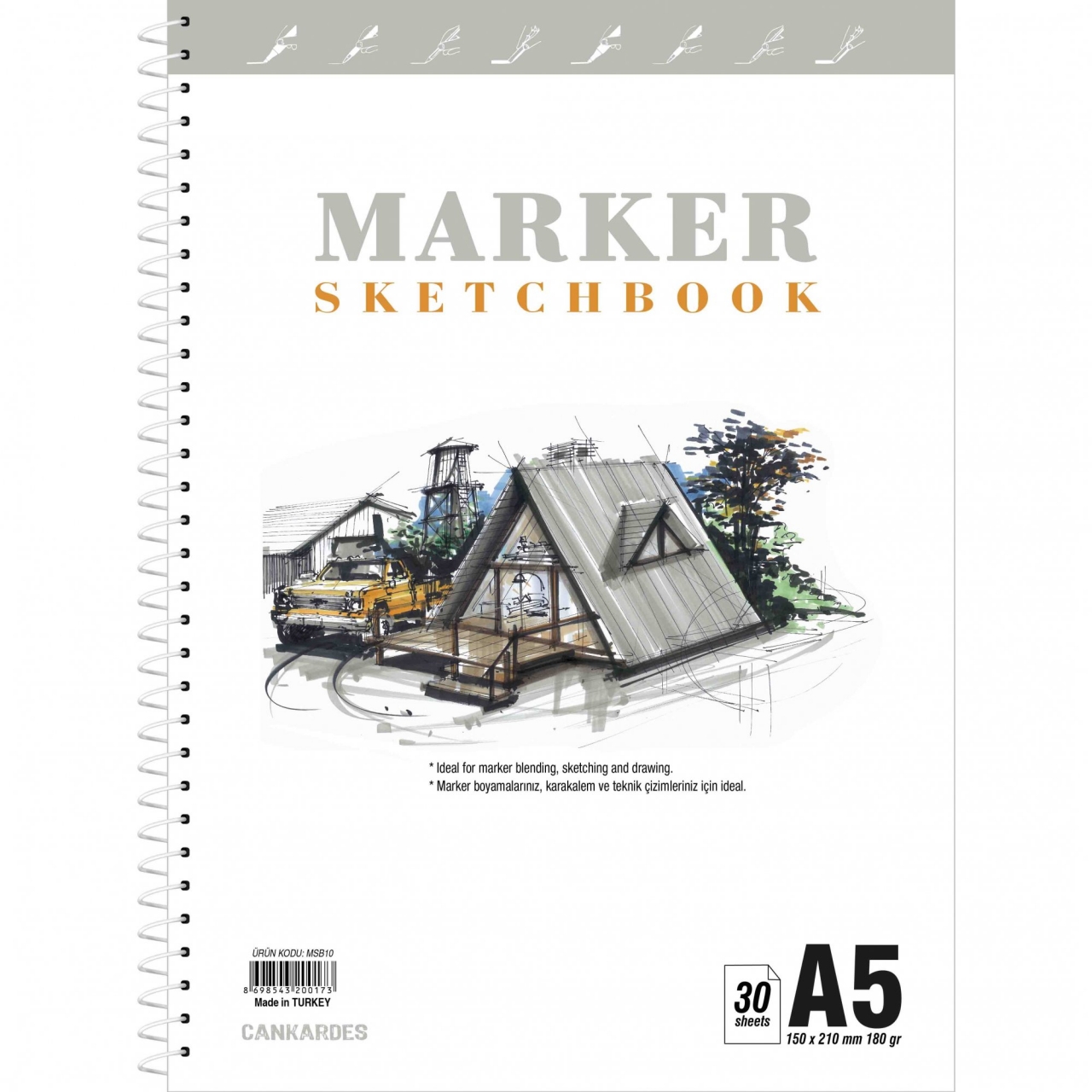 Marker Sketchbook A5
