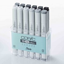 COPİC 12li Set Grey Tones